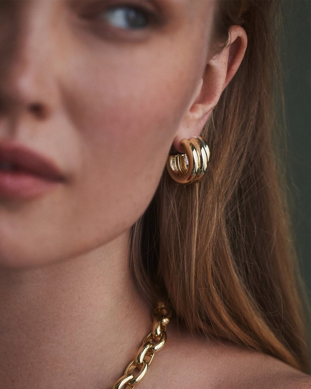 Gorjana gold earrings that elevate everyday style with ease