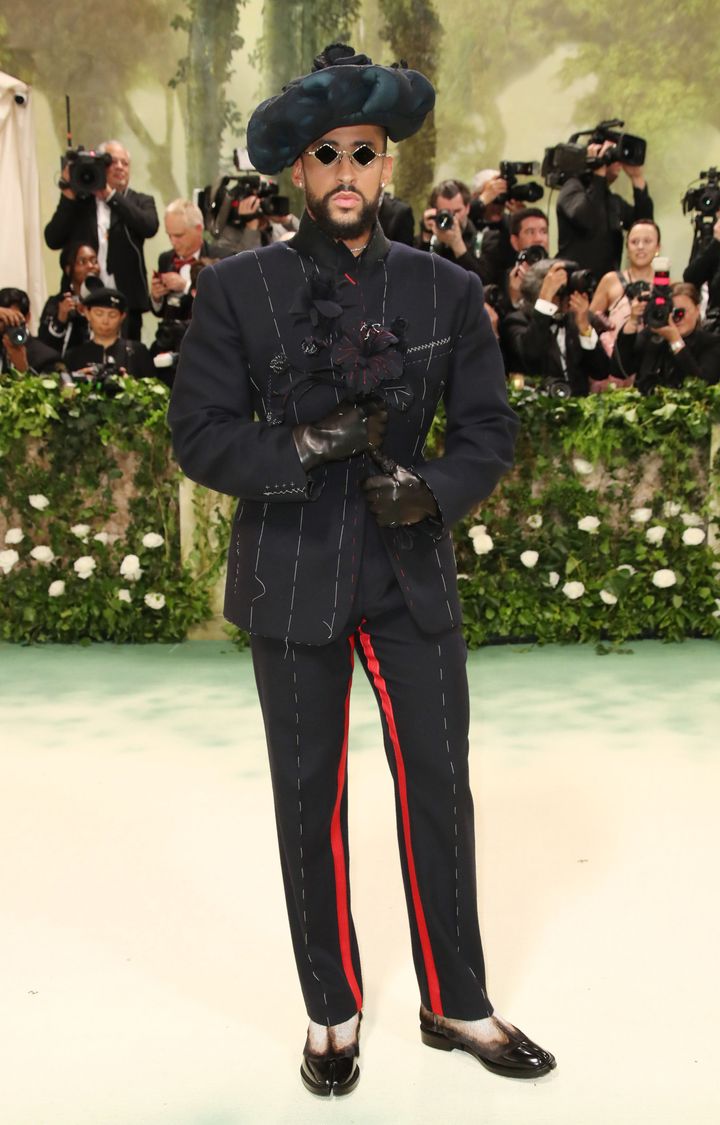 17. Bad Bunny - Met Gala 2024