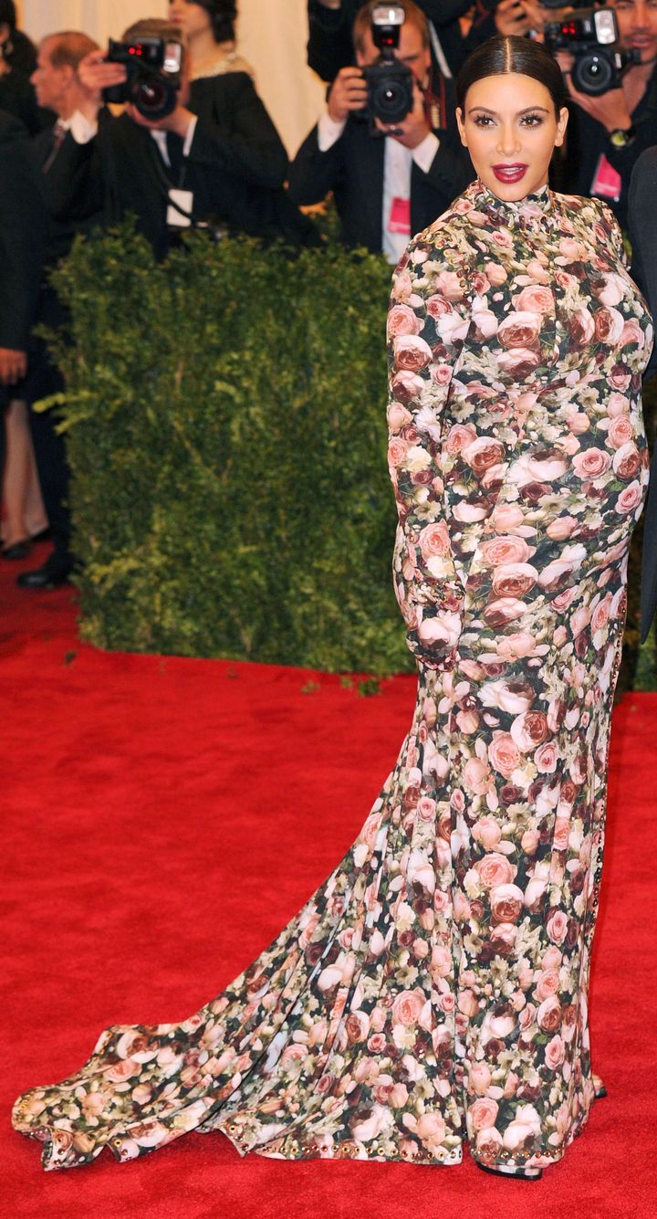 42. Kim Kardashian – Met Gala, 2013