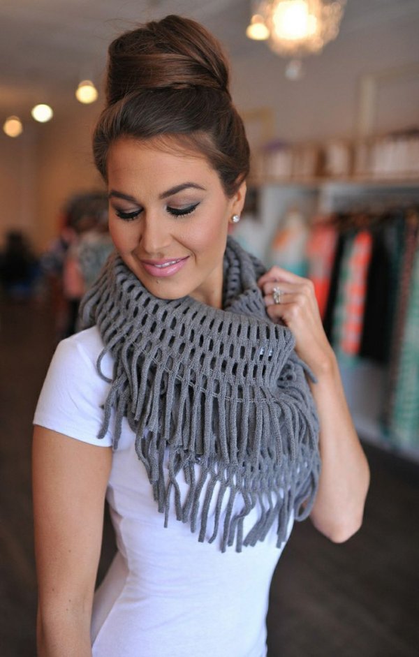 Infinity Knit Scarf