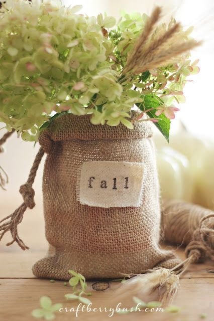 Craft with Burlap