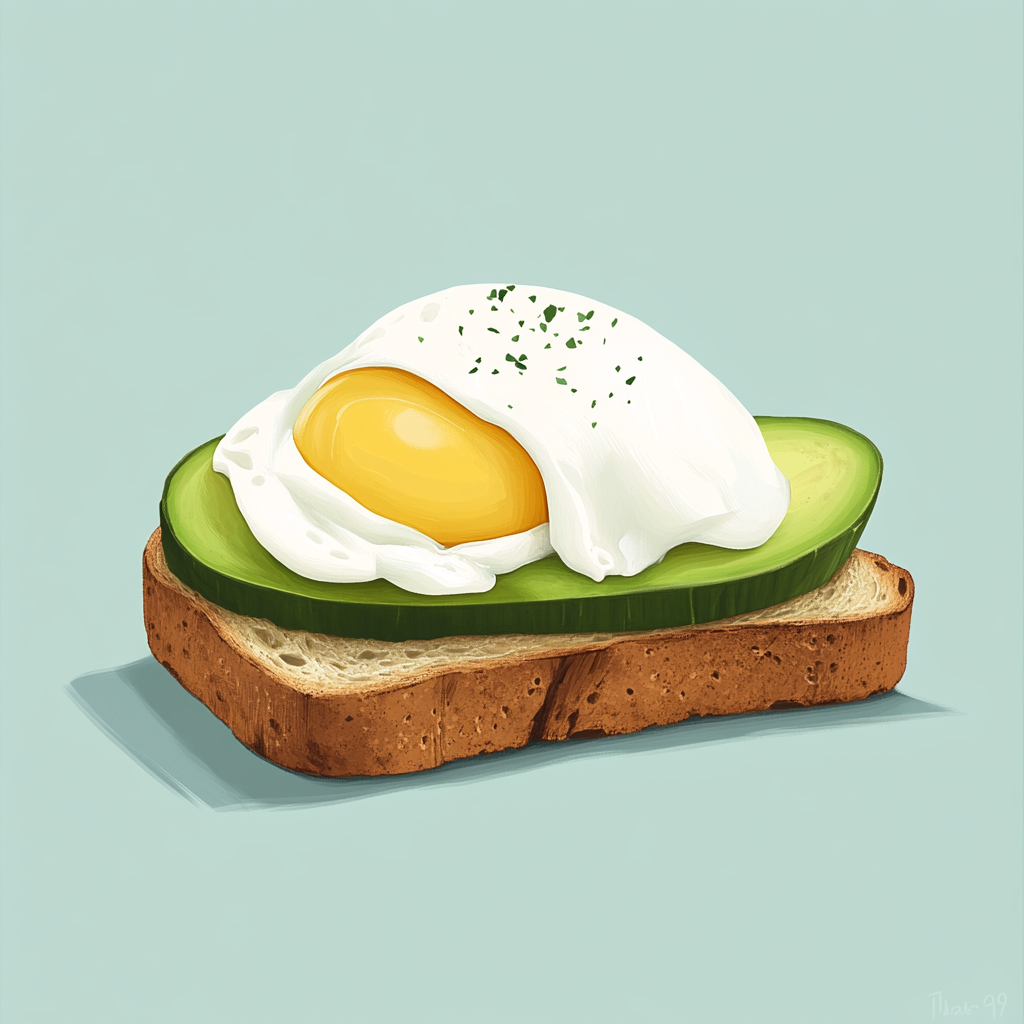 Avocado Toast with Poached Egg